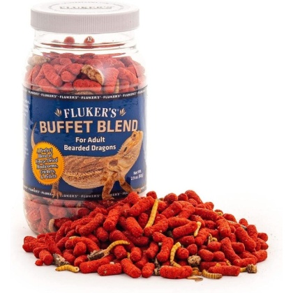 Flukers Buffet Blend for Adult Bearded Dragons