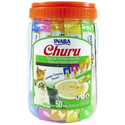 Inaba Churu Tuna and Chicken Variety Creamy Cat Treat