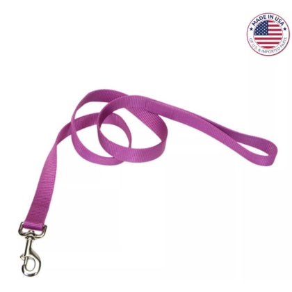 Coastal Pet Single-Ply Nylon Dog Leash Orchid