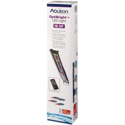 Aqueon OptiBright Plus LED Aquarium Light Fixture