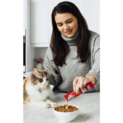 Hartz Delectables Squeeze Up Lickable Cat Treat - Tuna & Shrimp