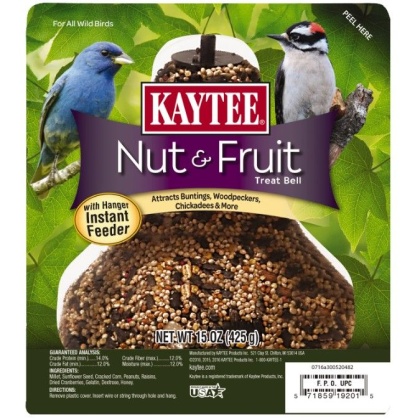 Kaytee Nut & Fruit Treat Bell