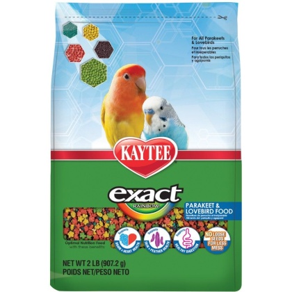 Kaytee Exact Rainbow Parakeet & Lovebird Food