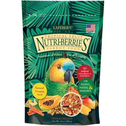 Lafeber Tropical Fruit Nutri-Berries Parrot Food