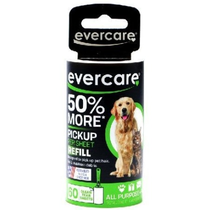 Evercare Pet Hair Adhesive Roller Refill Roll