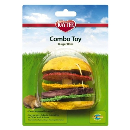 Kaytee Combo Toy - Burger Bites