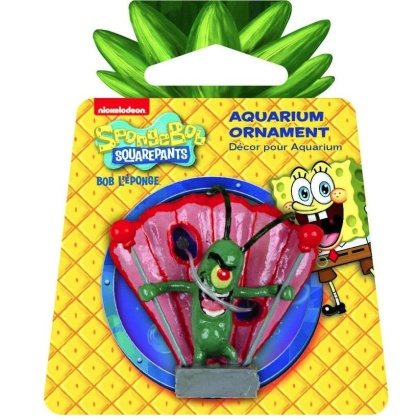 Spongebob Plankton Aquarium Ornament