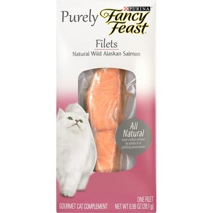 Purina Fancy Feast Purely Natural Filets Alaskan Salmon