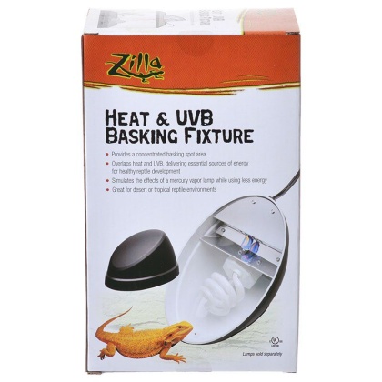 Zilla Heat & UVB Basking Fixture