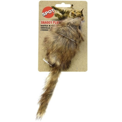 Spot Fur Mouse Cat Toy - Assorted