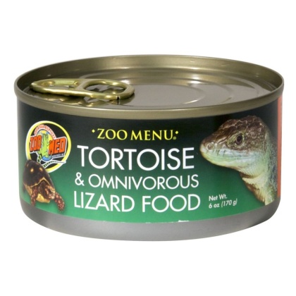 Zoo Med Land Tortoise & Omnivorous Lizard Food - Canned