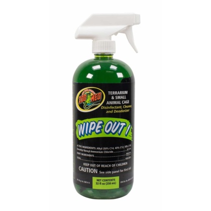 Zoo Med Wipe Out 1 - Small Animal & Reptile Terrarium Cleaner